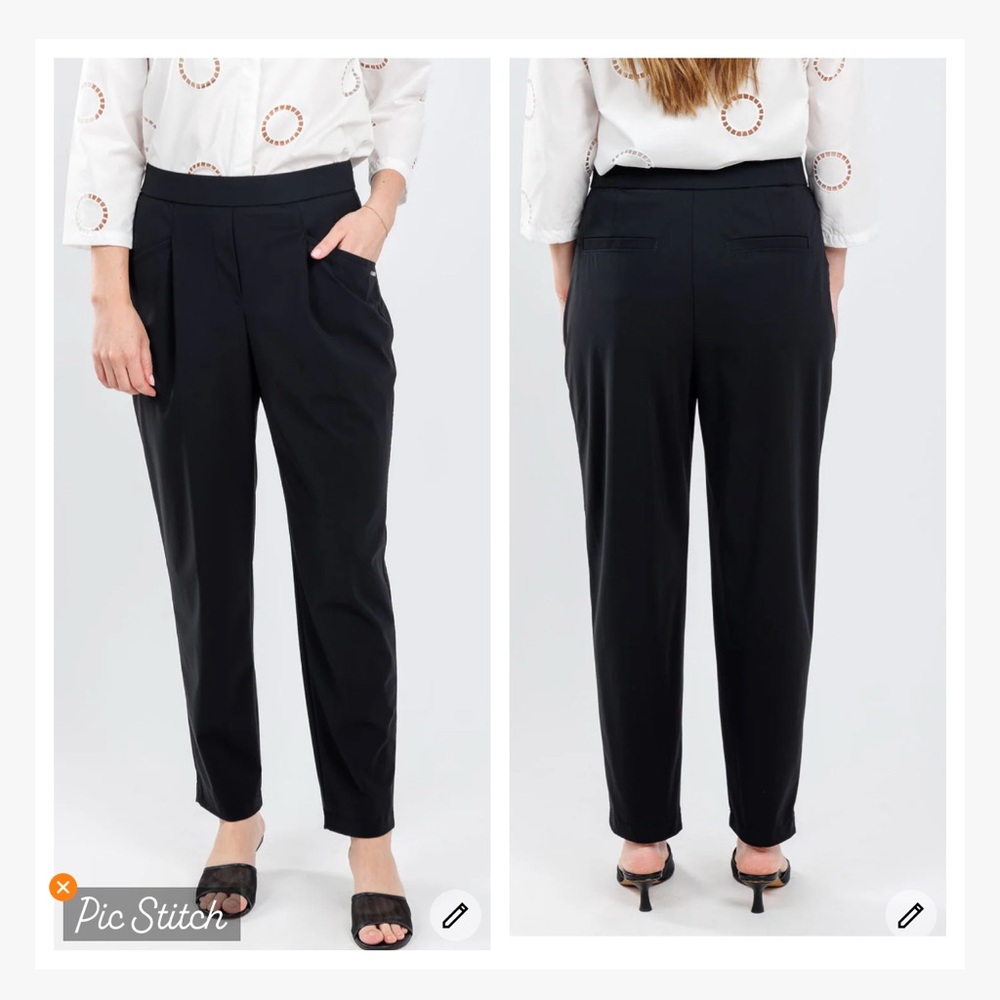 Raffaello Rossi Lilliana 7/8 Pants Black